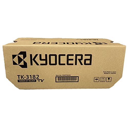 Kyocera TK-3182 - Cartucho de tóner para impresoras láser ECOSYS P3055dn, P3155dn, M3655idn (1T02T70USV)