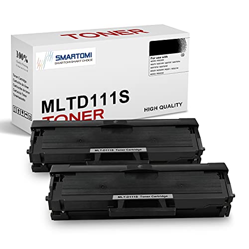 SMARTOMI MLTD111S D111S Cartuchos de tóner Compatibles con Samsung MLT-D111S MLT-D111L D111L para Samsung Xpress M2020W M2020 M2022 M2022W M2026W M2026 SL-M2070 SL-M2070W SL-M2070F SL-M2070FW