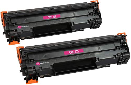 2 Tóners compatibles con Canon CRG 725 I-Sensys LBP-6000, LBP-6000B, LBP-6018, LBP-6020, LBP-6020B, MF-3010 | 1600 páginas