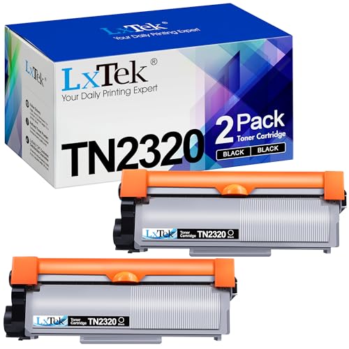 LxTek TN2320 TN2310 Tóner Compatible para Brother TN2320 TN-2320 para Brother MFC L2700DN MFC-L2700DW MFC-L2720DW MFC-L2740DW DCP-L2500D DCP-L2520DW DCP-L2540DN DCP-L2560DW HL-L2300D L2360DN