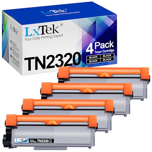 LxTek TN2320 TN2310 Tóner Compatible para Brother TN 2320 TN 2310 TN-2320 TN-2310 Tóner para Brother MFC L2700DN MFC-L2700DW MFC-L2720DW MFC-L2740DW DCP-L2500D DCP-L2520DW DCP-L2540DN DCP-L2560DW
